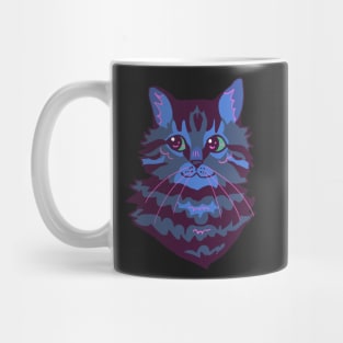 Louis Wain style cat Mug